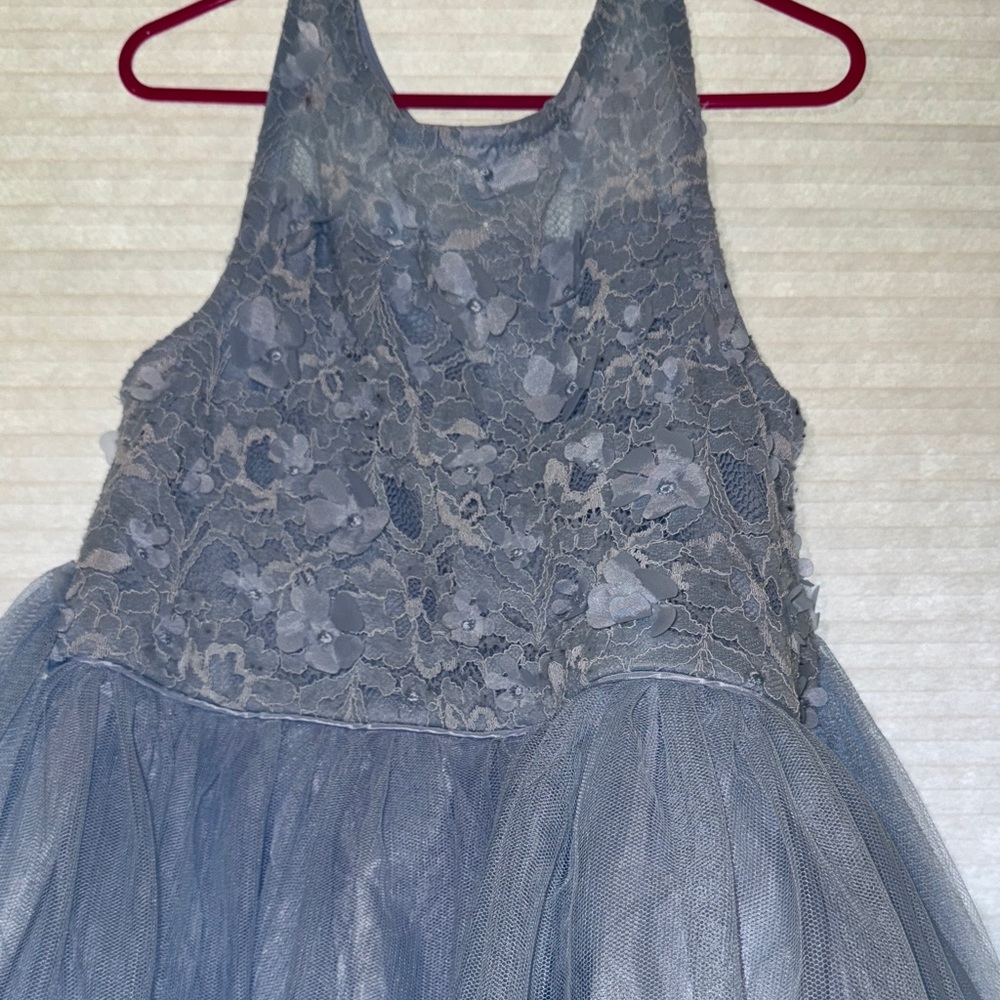 Little blue Lace Kids Dress in size 6